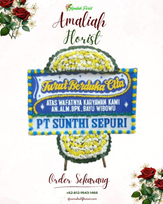 Papan Bunga Duka di Aro Iv Korong
