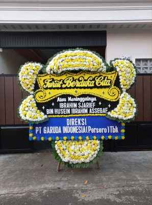 Papan Bunga Duka di Aro Iv Korong