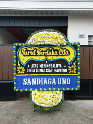 Papan Bunga Duka di Aro Iv Korong